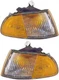  Driver and Passenger Side Corner Light For Honda Civic 1992-1995
