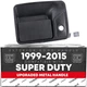 Exterior Door Handle, Passenger Side for Ford F-250 F-350 F-450 F-550 Super D...