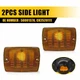 OE#56001378 Front Turn Signal Parking Lamp Housings For Jeep Wrangler YJ 1987-95