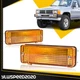 Fit For 84-88 Toyota Pickup Turn Signal Light Plastic Lens Left & Right Set of 2