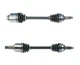 2- CV Axle Shafts for 12-14 Mazda 5 2.5L With Standard Transmission Transmission