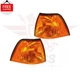 New Front Corner Lights Lamps Left & Right Side Set of 2 Fits 1992-1999 BMW 318I
