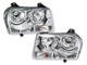 Pair Eagle Eyes OE Style Halogen Type Headlights for 2005-2007 Chrysler 300