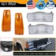 Clear Signal Light & Side Marker Amber For 84-96 Jeep Cherokee Comanche Wagoneer
