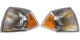 Front Left, Front Right Signal Light Fits 2007-2010 Jeep Compass MK Clear