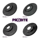 Probite 276mm Front Brake Discs for NISSAN CABSTAR  35.14 DCI 3.0  2006-2013