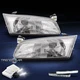 For 1997 1998 1999 Toyota Camry Chrome Headlight Headlamp Lamp w/LED DRL+HID Kit