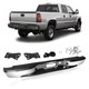 For 99-07 Chevy Silverado GMC Sierra 1500 2500 Chrome Complete Rear Step Bumper