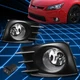 For 11-13 Scion tC Clear Lens Front Driving Fog Light Lamps w/Switch Replacement