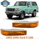 NEW Turn Signal Assembly Light For 92-1996 Ford F-150 Plastic Lens Left n Right
