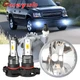 LED Fog Lights w/2Bulbs 6000K For Chevy Avalanche Tahoe Suburban GMC Yukon 07-14