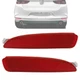 Left & Right Rear Bumper Reflector Compatible With Mazda 3 2014-2018Mazda 5 2...