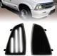 Front Corner Light Assembly Compatible with Chevy Blazer S10 1994-1997, Upgraded