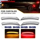 For 2015 2016 2017 Chrysler 200 LED Front Rear Side Marker Lights Clear Lens 4PC