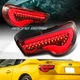 CLEAR LENS DRL LED REAR BRAKE TAIL LIGHTS LAMPS FIT 13-20 SCION FR-S SUBARU BRZ
