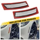 Pair Front Bumper Reflector Set Fits For 2012-2015 BMW F30 F31 3-Series M-Sport
