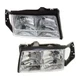 For Cadillac DeVille 1997-1999 Headlights Pair Clear Lens | GM2503165, GM2502165