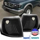 Fits 1993-1997 Ford Ranger Black Corner Turn Signal Lights Pair