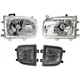 Headlight Kit For 1999-2004 Nissan Pathfinder Left and Right 4pc