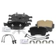 8x Front & Rear Ceramic Brake Pads for Audi A6 A6 Quattro A7 Quattro w/ Hardware