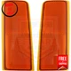 Front Reflector Set of 2 Right & Left for 1988-1993 GMC C1500/C2500/C3500 Sierra