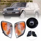 Fit For Lexus LX470 1998-07 Side Marker Lamp Corner Lights Parking Turn Signal