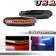 FOR 03-09 NISSAN 350Z Z33 Smoked LED Brake Rear Fog Light Turn Signal Lamp 2PCS