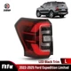 For 2022-2025 Ford Expedition Limited LED Tail Light Black Trim Left Driver LH