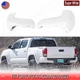 040 Super White Rear Bumper End Caps LH+RH Covers For Toyota Tacoma 2016-2023