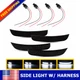 For 2015-2023 Chrysler 300 Smoked Lens Rear Bumper Side Marker Lights w/ Harness For 2015-2023 Chrysler 300 Smoked Lens Rear Bumper Side Marker Lights w/ Harness