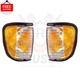 New Front Corner Light  Pair Set Fits 1992-2002 Ford E-150 Econoline E-250