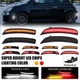 For 2012-2017 Fiat 500 500C Abarth Dynamic Front Rear 4PCS LED Side Marker Light