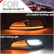 Clear LED DRL/Sequential Front Turn Signal Light Kit For 97-04 Chevy Corvette C5