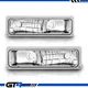 Crystal Bumper Lights For 88-99 Chevy GMC C10 C/K Yukon Tahoe Suburban SUV Truck