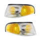 For Ford Mustang 1994-1998 Parking Light Driver and Passenger Side,Pair Halogen