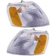 For 1998-2001 Volkswagen Passat Turn Signal Light Driver and Passenger Side Pair