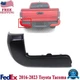 Rear Driver Side Bumper End For Toyota Tacoma 2016-2023 Painted Black TO1104133