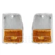 For 87-90 Chevrolet Caprice Corner Light Left & Right Side Incandescent Set of 2