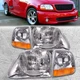 Headlights W/Xenons 4Pc Corner Lights Fits 97-03 Ford F150 FO2502182 FO2503182