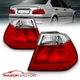1999-2001 Fit BMW E46 318i 320i 323i 325i 328i 330i Sedan Red 4DR Tail Lights