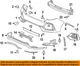 HONDA OEM 17-21 Civic Rear Bumper Bumper Components-Reflector 33555TDJJ01
