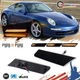 For 05-12 Porsche 911 997 Carrera LED Smoke Turn Signal Side Marker Lights Lamps