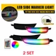 Fits 2016 17-21 2022 Mazda Miata MX5 RGB LED Side Marker Lamps NA1J-51-5F0B 8PCS