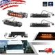 5X top roof running light for Volvo VN/VNL 2003-up Truck Smoked Lens Amber 6 led