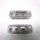 05-16 Audi A4 B8 Left Right Interior Sun Visor Reading Vanity Light Lamp Set OEM