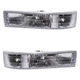 Pair of Daytime Running Lights Fits Chevrolet GMC 1995-2005 GM2521147 GM2520147