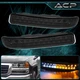 For 1999-2006 GMC Sierra Yukon Black LED Signal Lamps DRL Parking Lights LH+RH