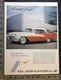 1955 OLDSMOBILE SUPER 88 HOLIDAY SEDAN HARDTOP ROCKET ENGINE AUTO CAR AD 34766