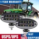 2x LED Flood Front Cab Lights for John Deere 7R series 7230R,7250R,7260R,7270R
