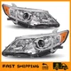 Pair Headlight Headlamp Assembly Passenger Driver For 2012-2014 Toyota Camry 12